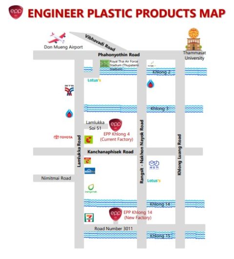 Eypp Map CONTACT US | EPP Thailand